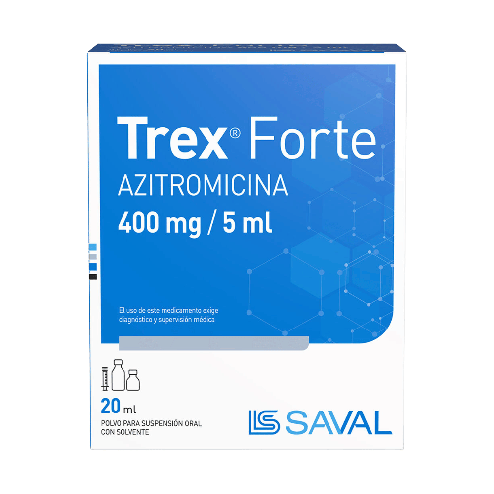Trex Forte 400 mg Suspensión 20 ml