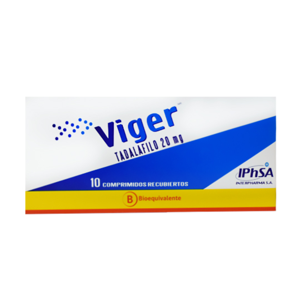 Viger 20 mg Comprimidos Recubiertos x 10