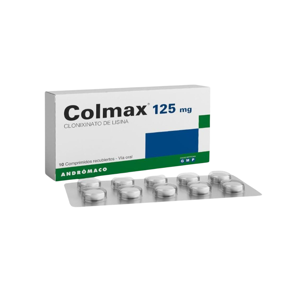 Colmax 125 mg Comprimidos Recubiertos x 10