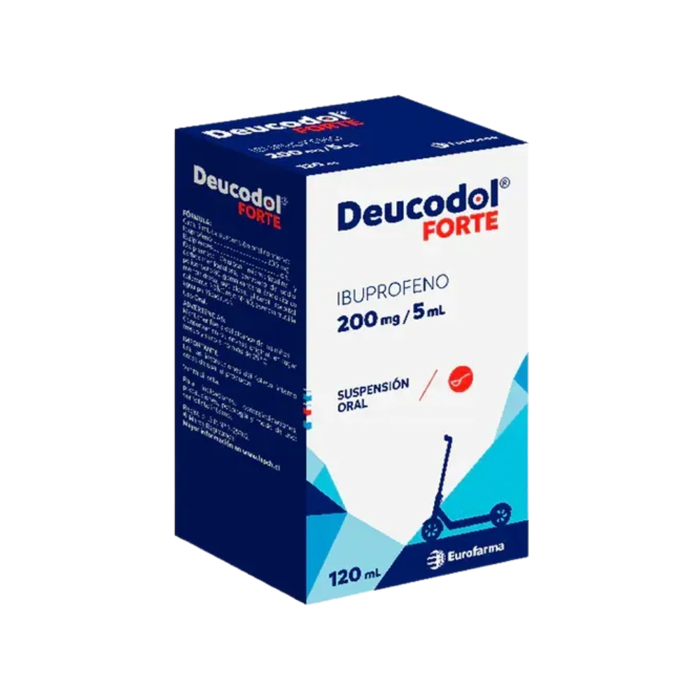 Deucodol Forte 200 mg Suspensión 120 ml