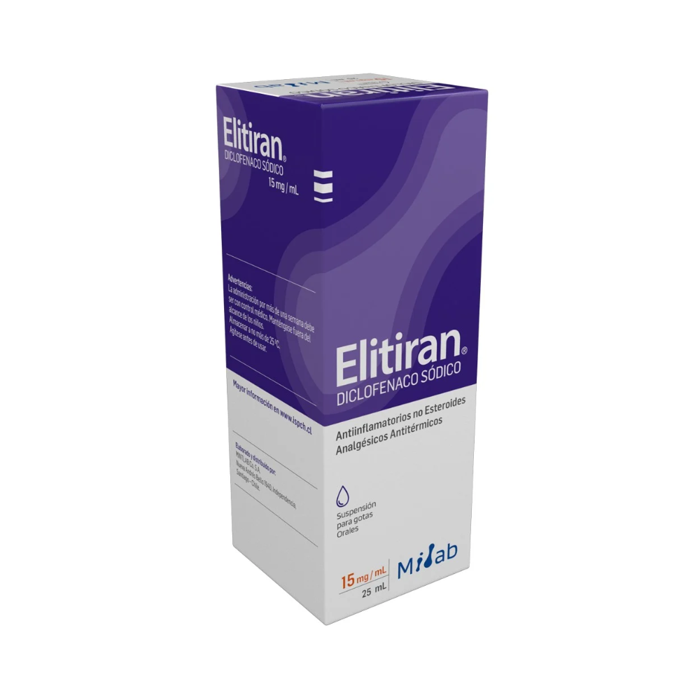 Elitiran 15 mg/ml Gotas 25 ml