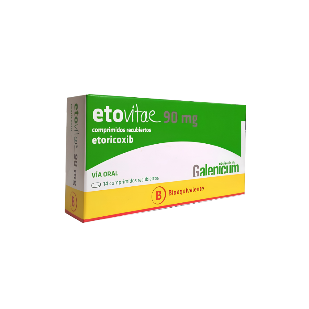 Etovitae 90 mg Comprimidos Recubiertos x 14