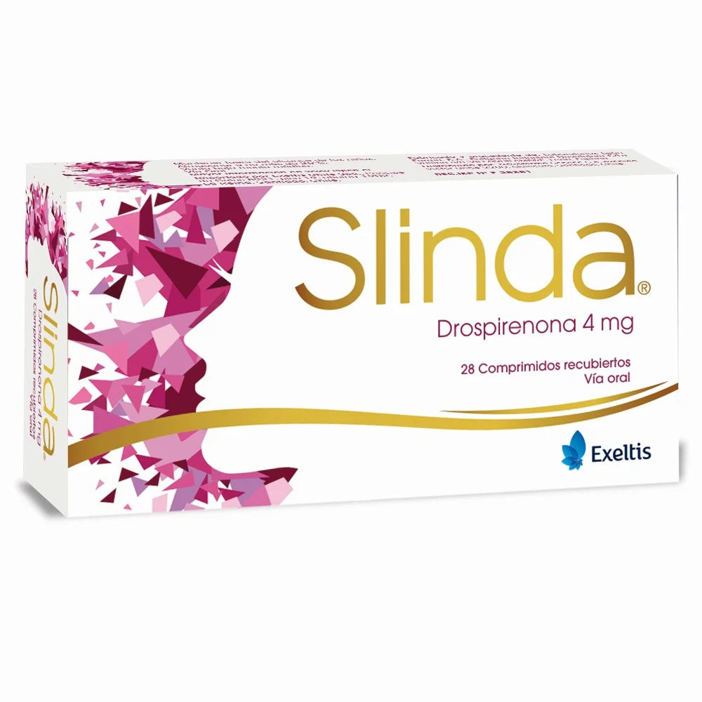 Slinda Drospirenona 4 mg 28 Comprimidos