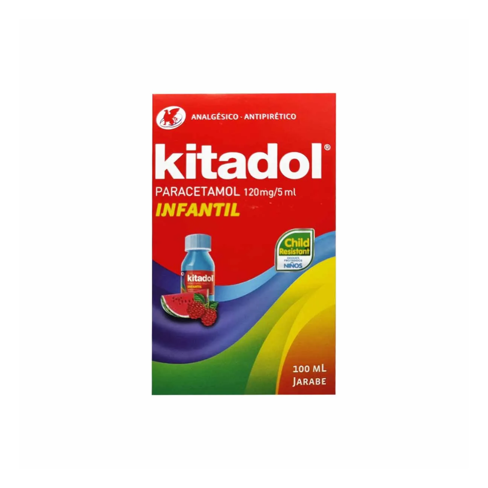 Kitadol 120 mg/5 ml Jarabe 100 ml