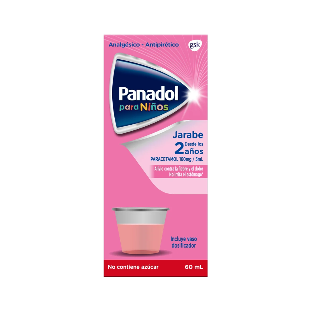 Panadol 160 mg/5 ml Jarabe 60 ml