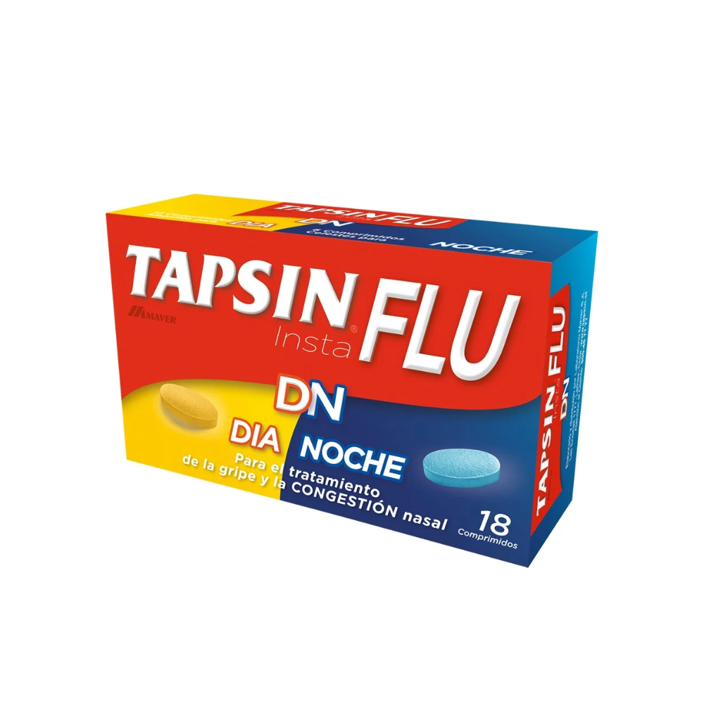 Tapsin Instaflu Día/Noche 18 Comprimidos