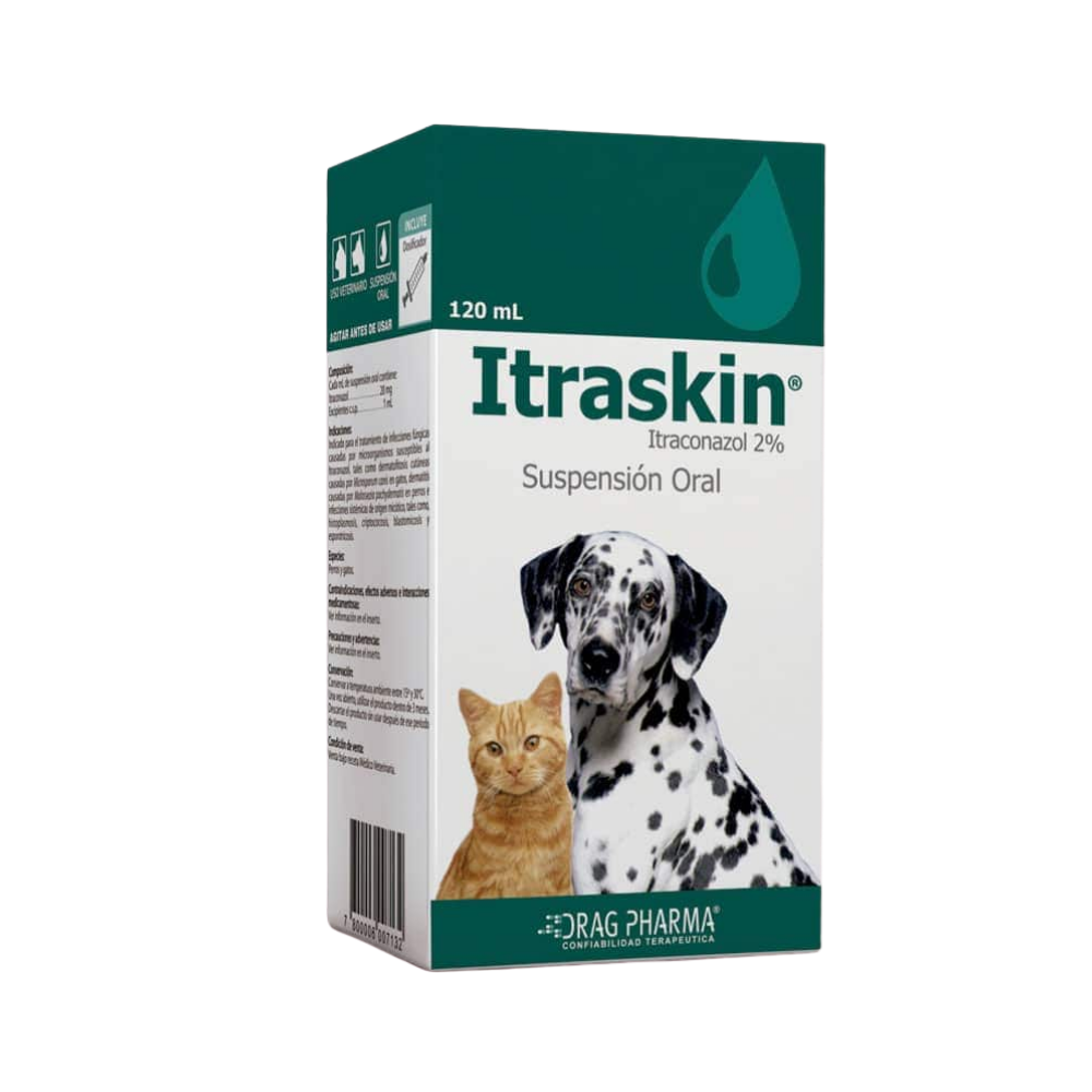 Itraskin 2% Suspensión Oral x 120 ml