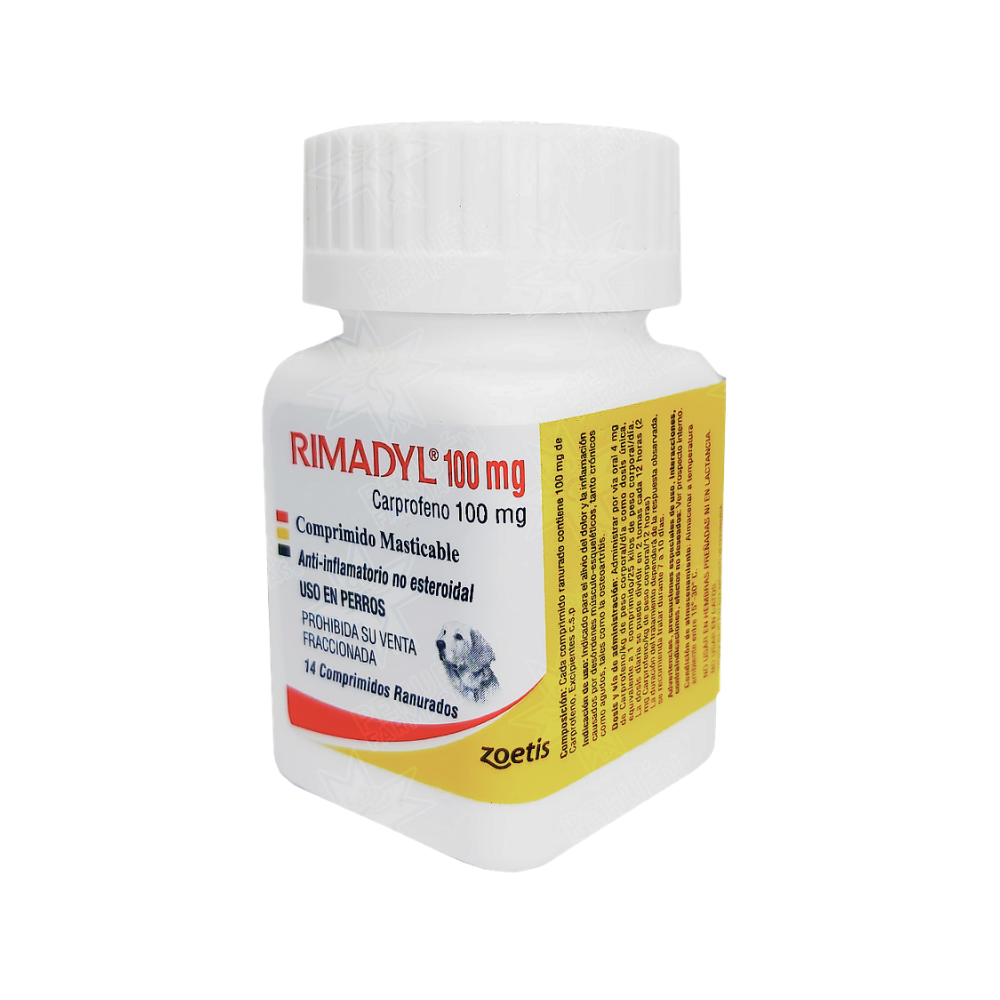 Rimadyl 100 mg Comprimidos Masticables. x 14