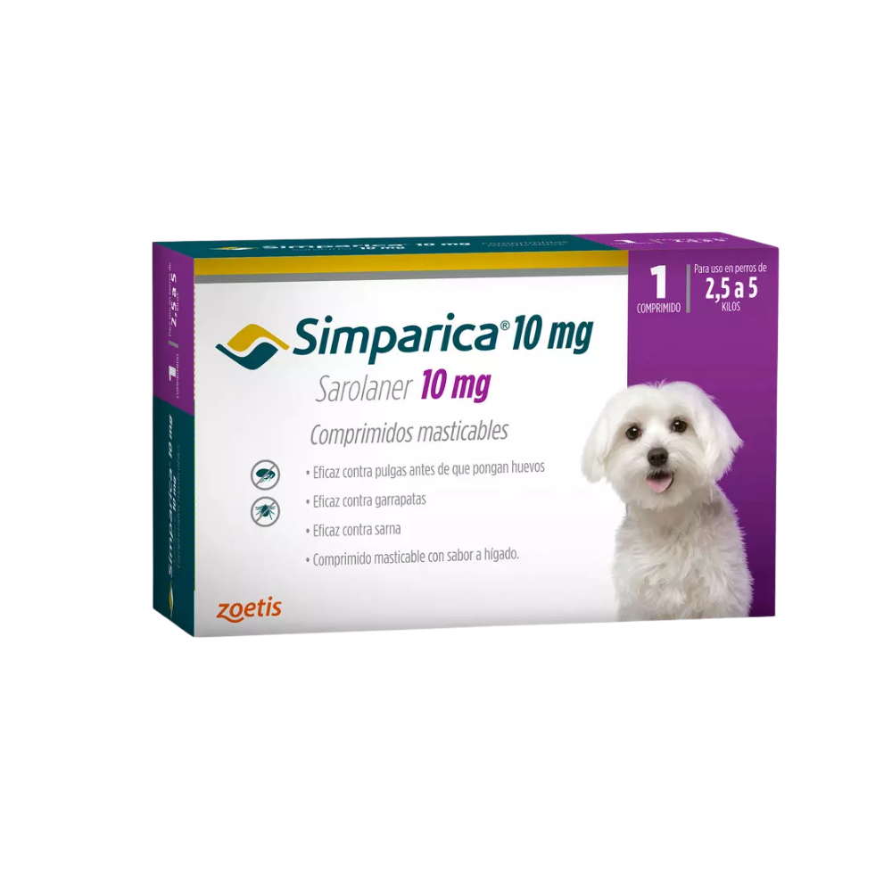 Simparica 10 mg 2.6-5 kg Comp. x 3