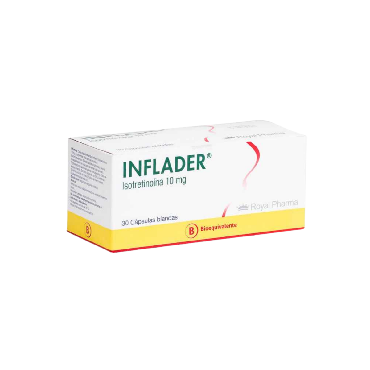 Inflader 10 mg Cápsulas Blandas x 30
