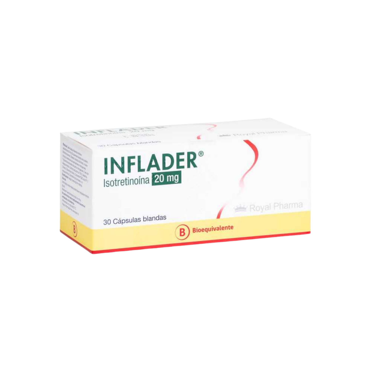 Inflader 20 mg Cápsulas Blandas x 30