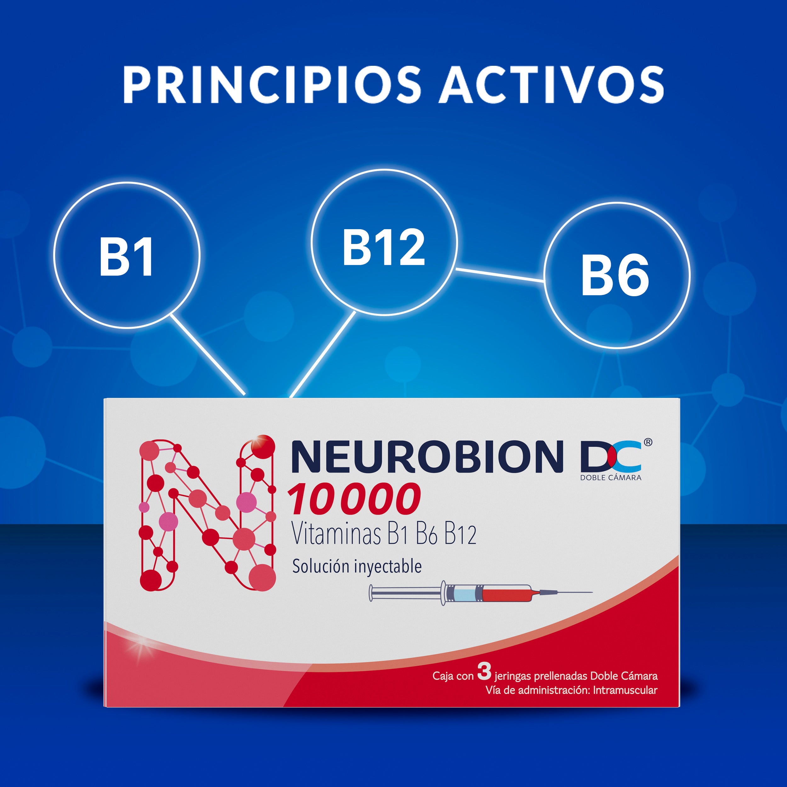 NEUROBIONTA DC 10.000 Jeringas Prellenada x 3