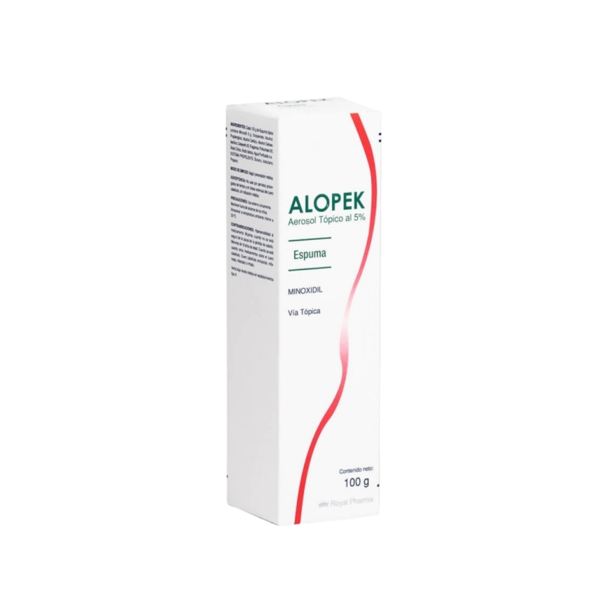 Alopek 5% Espuma Tópica x 100 g