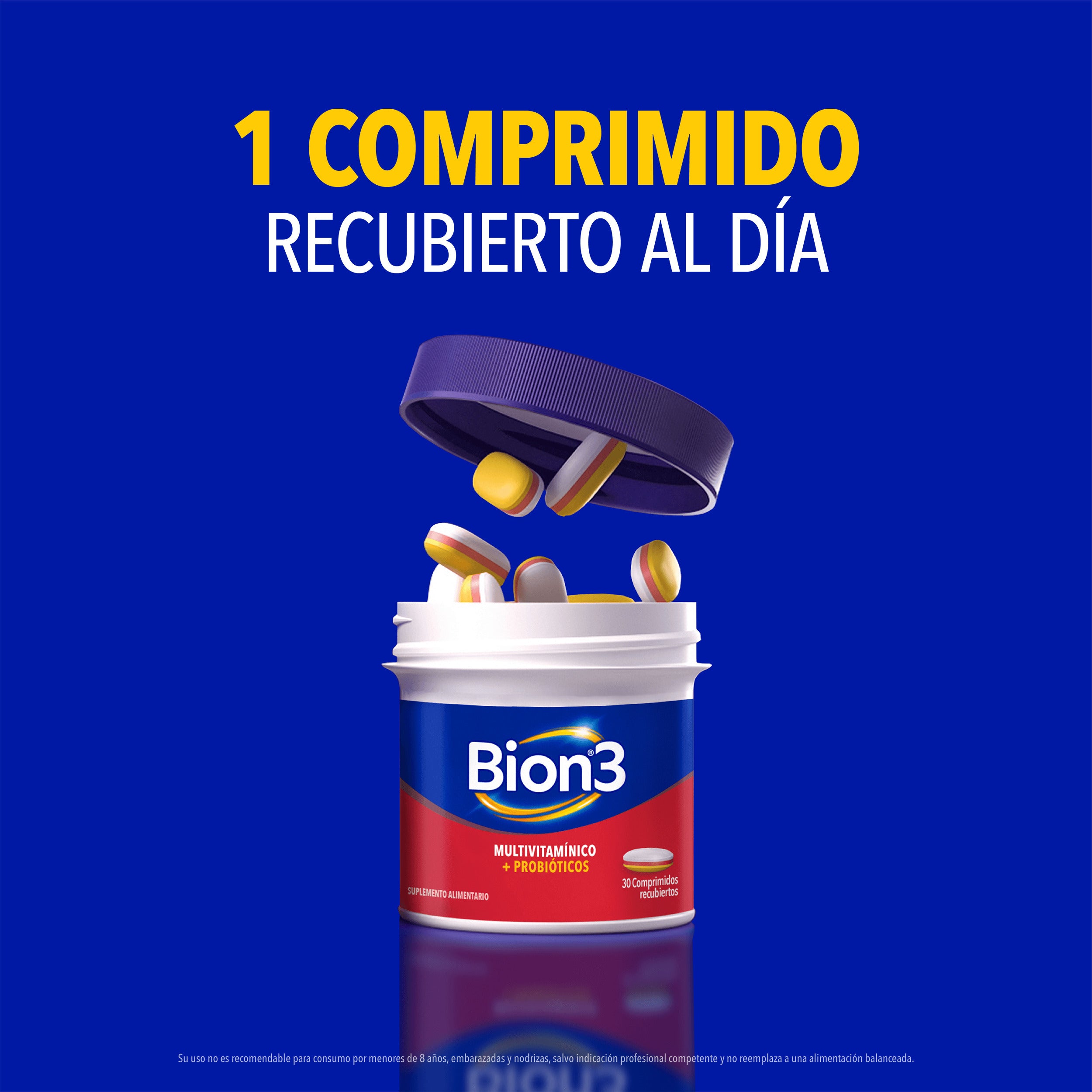 BION 3 COMPRIMIDOS RECUBIERTOS Comp. Rec. x 30