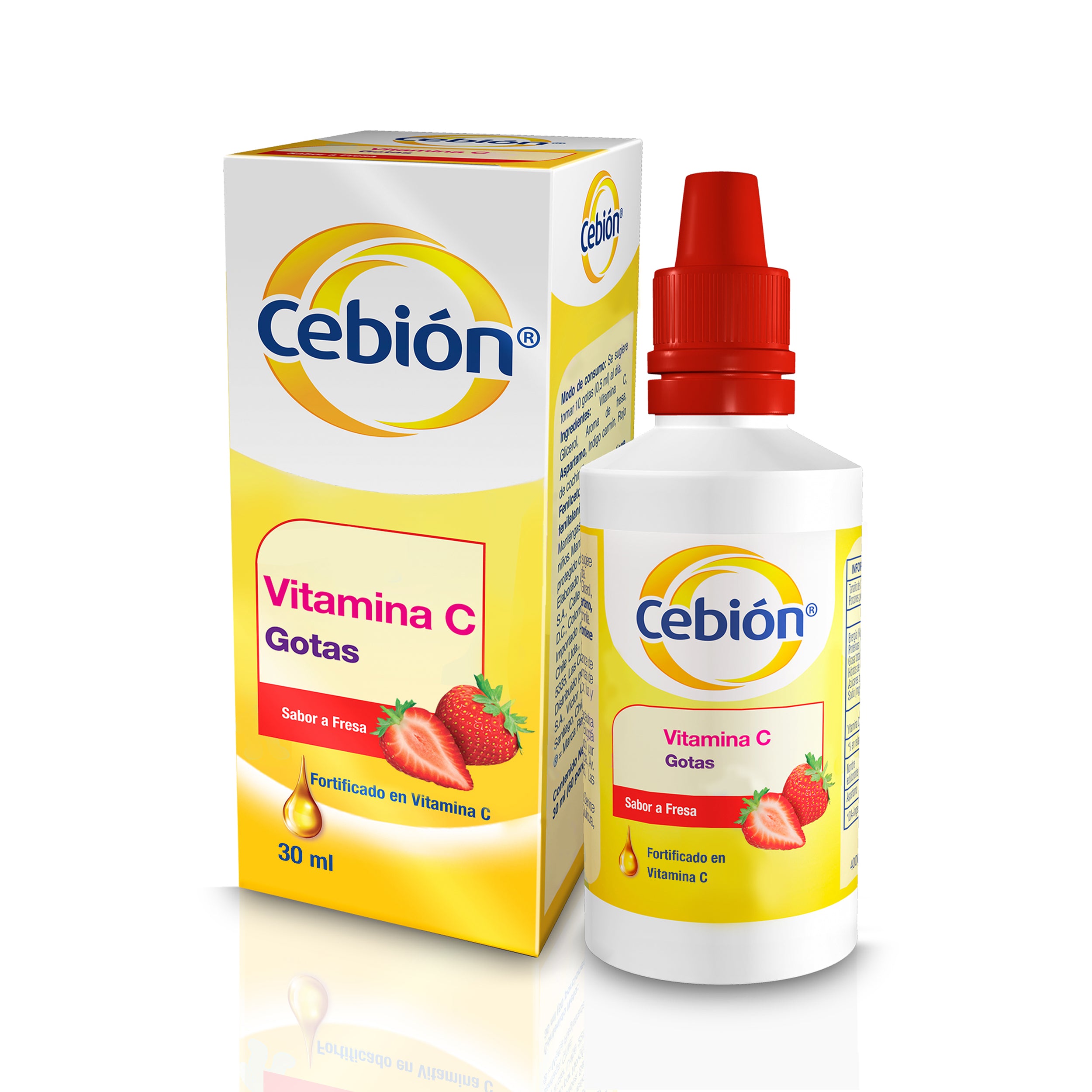 CEBION GOTAS Fco. Got. x 30ml Sabor Fresa