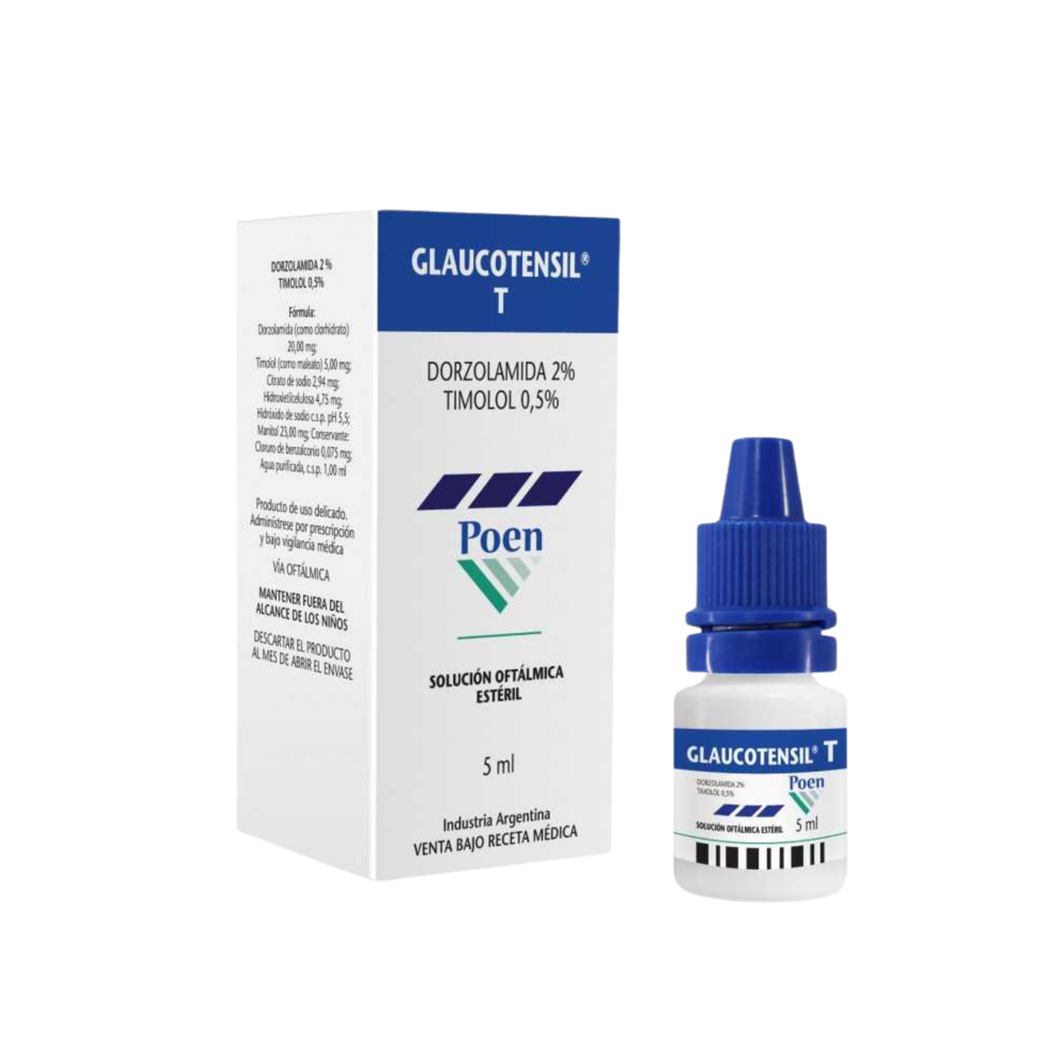 Glaucotensil T Solución Oftálmica x 5 ml