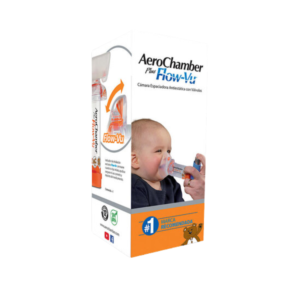 AEROCHAMBER AEROCAMARA BEBE ROJO x 1