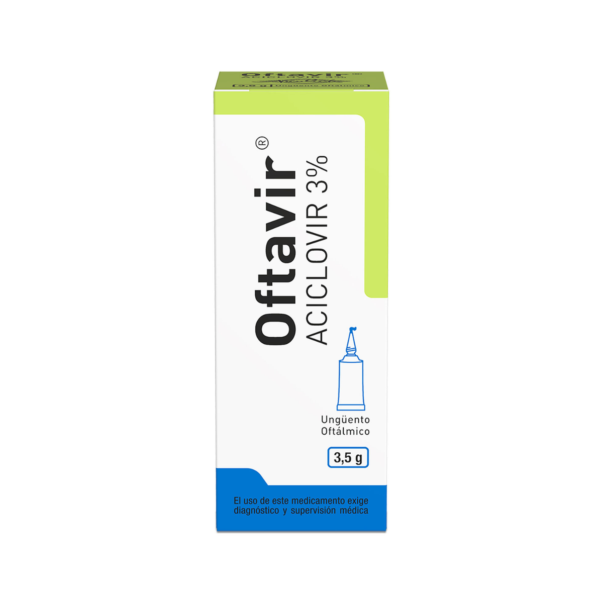 Oftavir 3% (Cenabast) Ungüento Oftálmico x 3.5 g