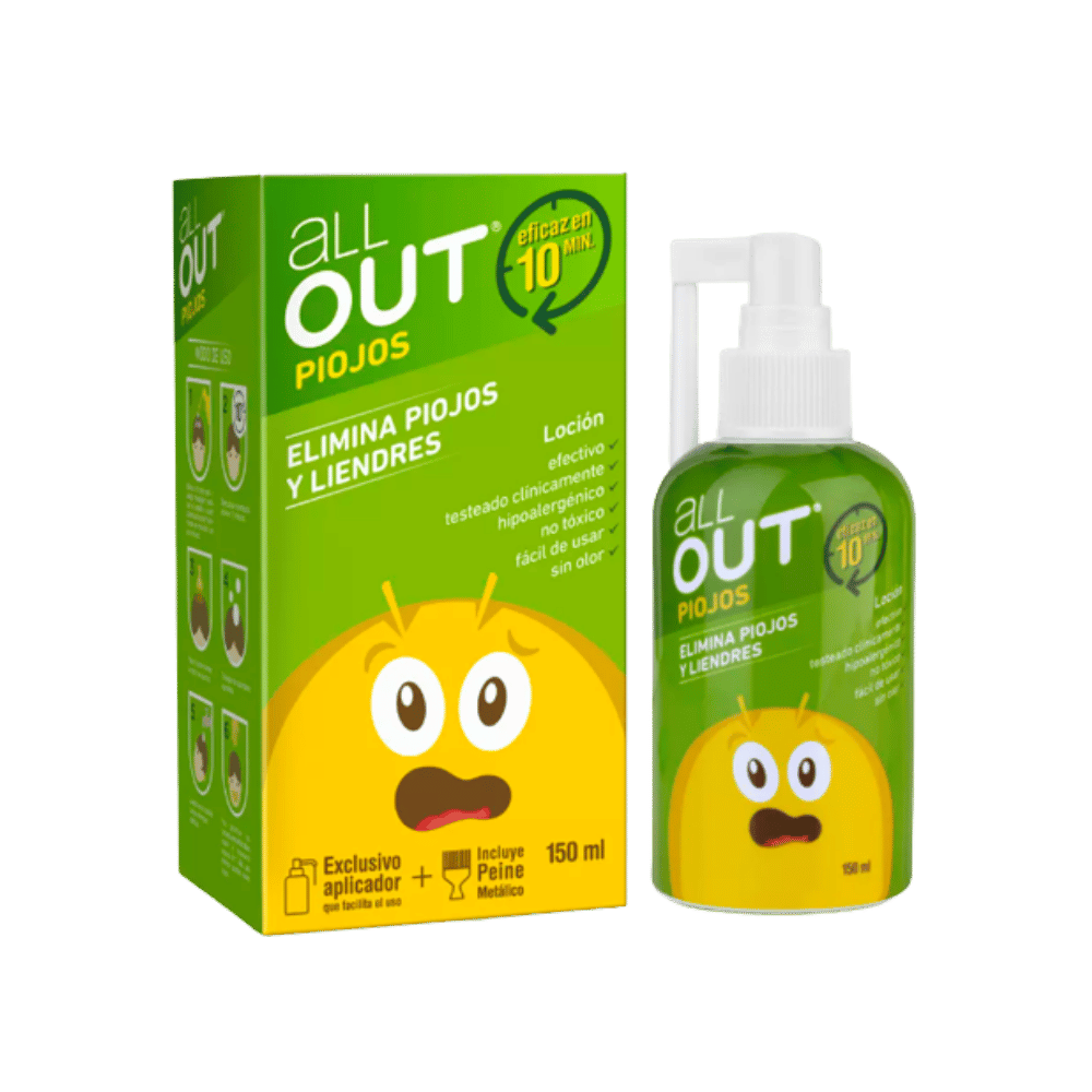 ALL OUT Loc. C/Peine x 150ml