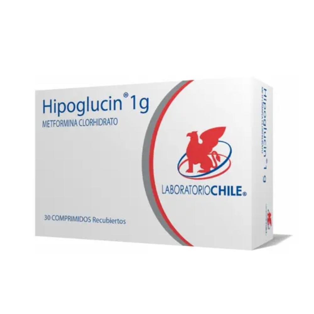 HIPOGLUCIN 1g Comp. Rec. x 30