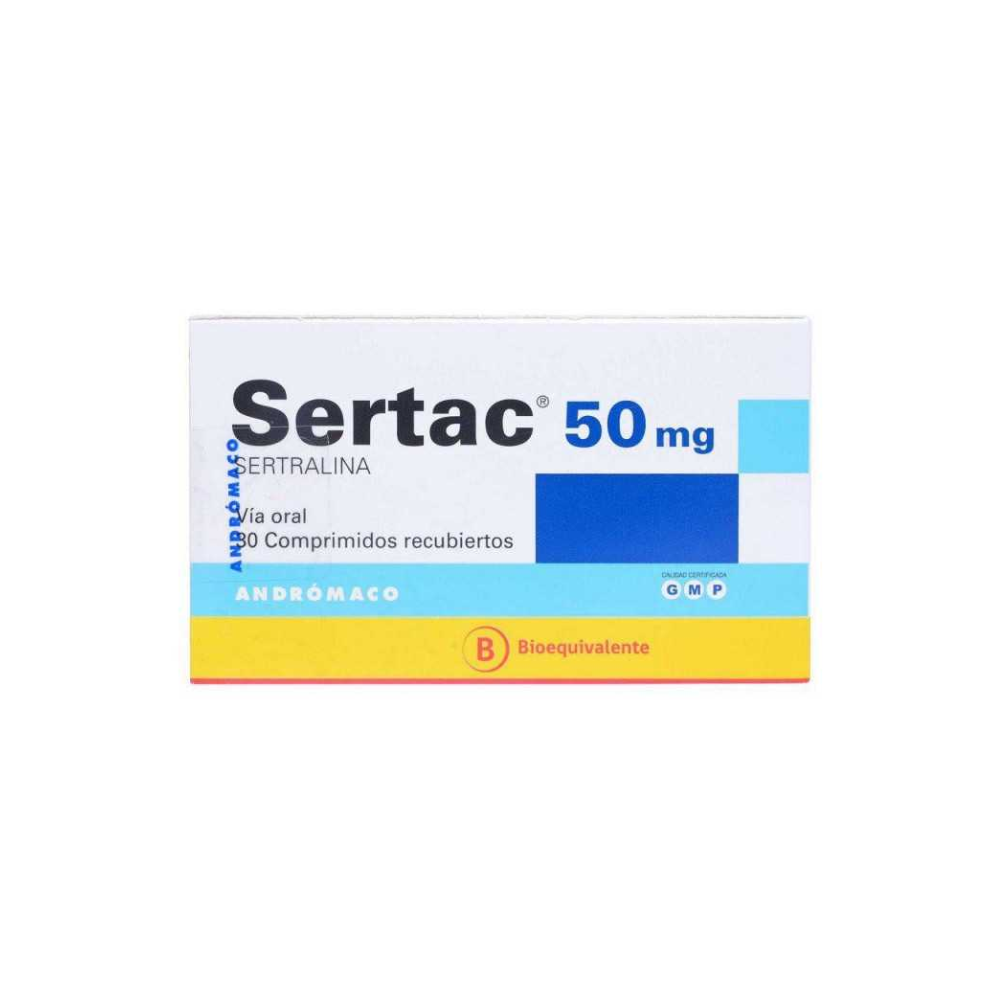 SERTAC 50mg Comp. Rec.  x 30
