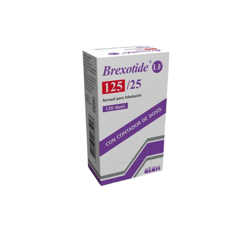 BREXOTIDE LF 125 /25mcg Env. x 120 Dosis