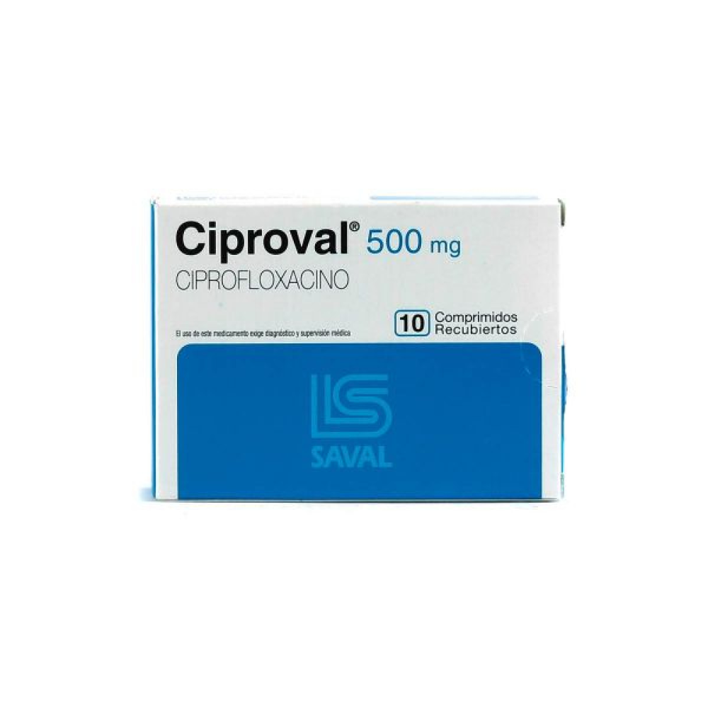 CIPROVAL 500mg Comp. x 10