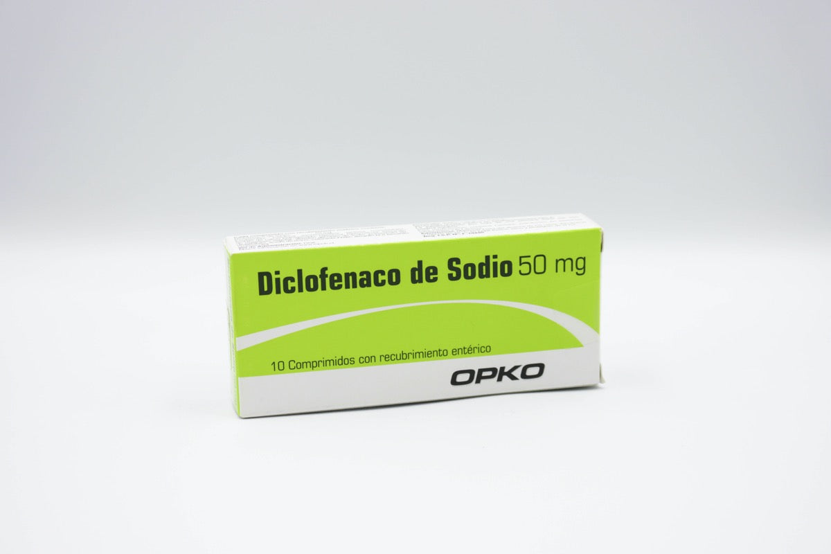 DICLOFENACO 50mg Comp. Rec. x 10