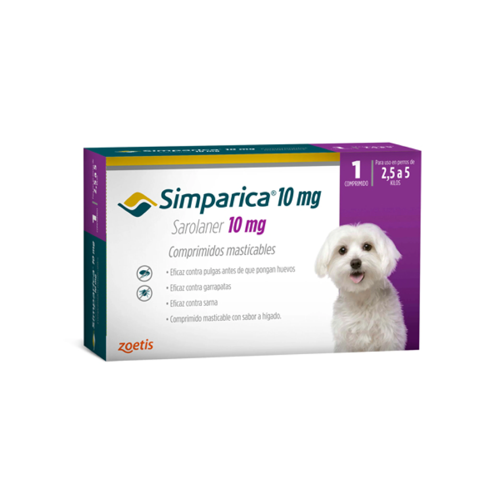SIMPARICA 2.6 - 5KG Comp. x 1