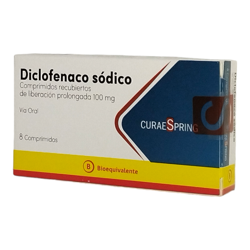 DICLOFENACO SODICO 100mg Comp. LP X 8