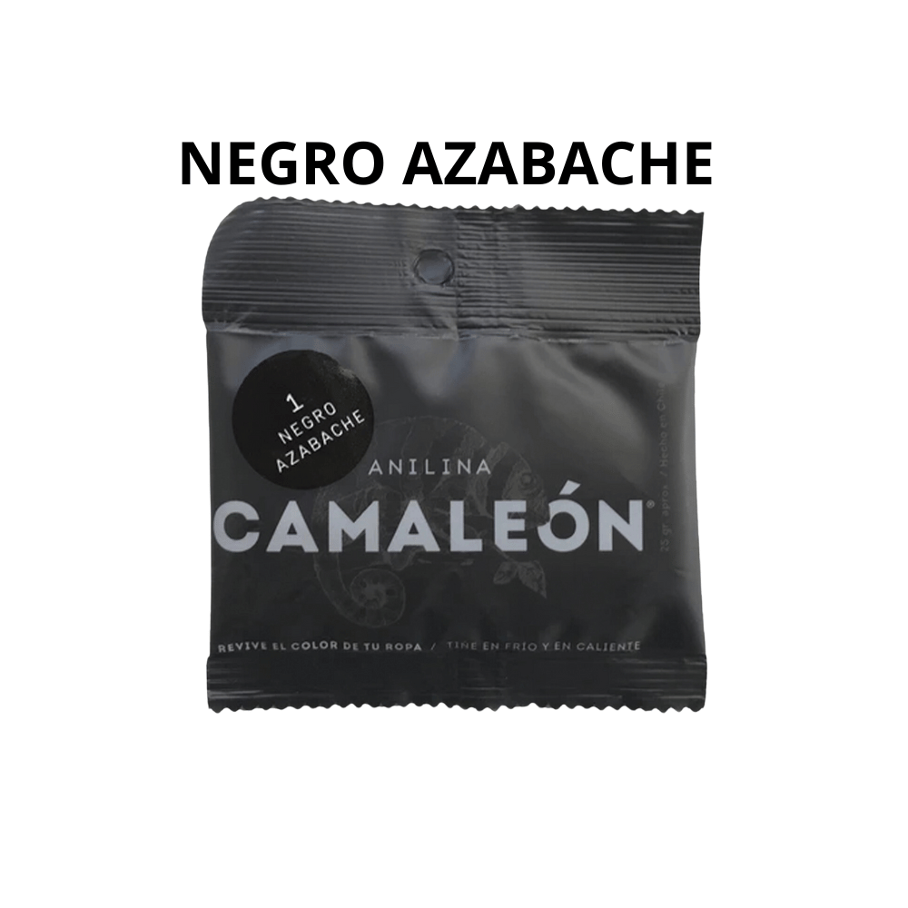CAMALEON ANILINA 01 NEGRO AZABACHE x 25g