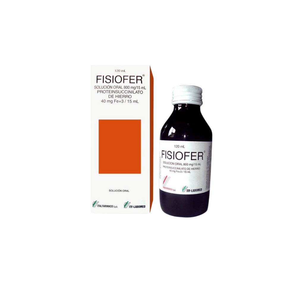 FISIOFER 800mg /15ml Jbe. Fco. x 120ml