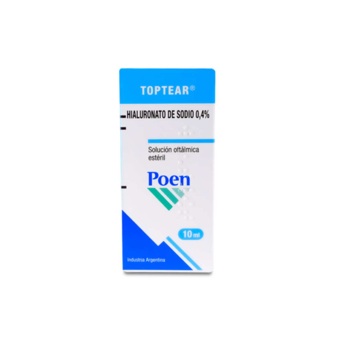 Toptear 0,4% Solución Oftálmica x 10 ml