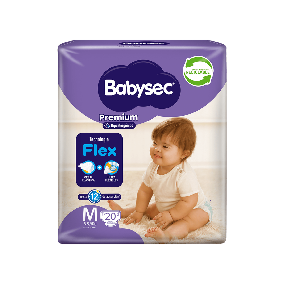 Babysec Premium Talla M x 20