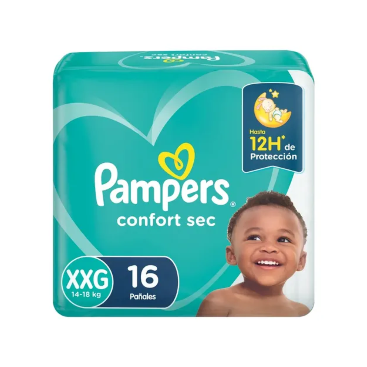 Pampers Confort Sec Talla XXG x 16