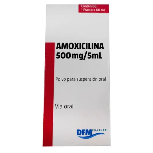 AMOXICILINA 500mg/5ml Susp. Oral x 60ml