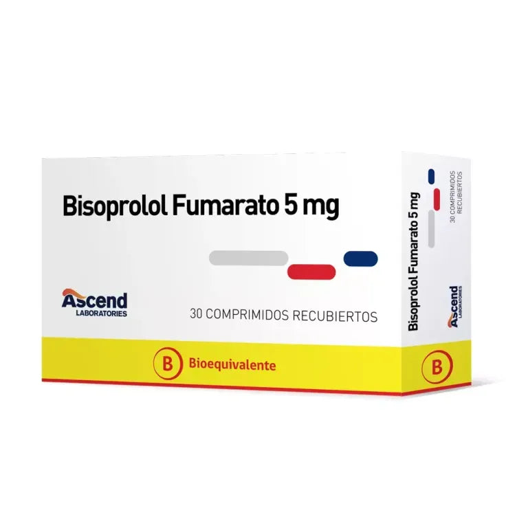 BISOPROLOL FUMARATO 5mg Comp. Rec. x 30
