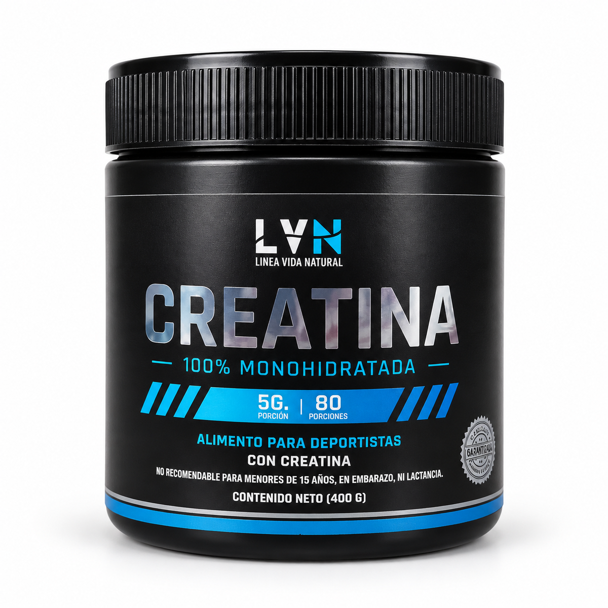 CREATINA 100% MONOHIDRATADA LVN x 400g