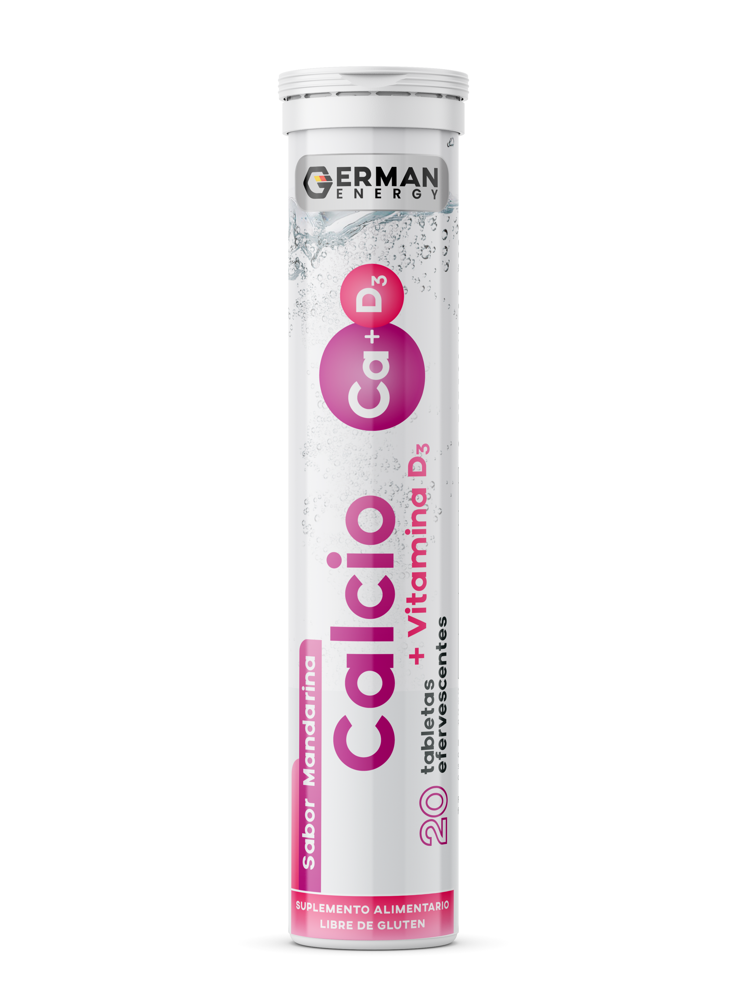 CALCIO VITAMINA D3 Tabletas Efervescentes x 20