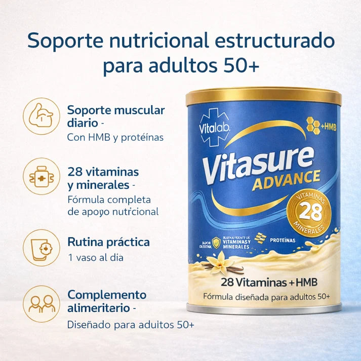 VITASURE ADVANCE VANILLA 850 GR.