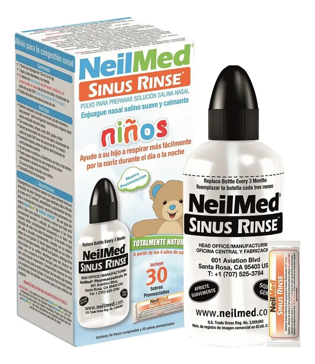NEILMED SINUS RINSE KIT PEDIATRICO SACHET X30