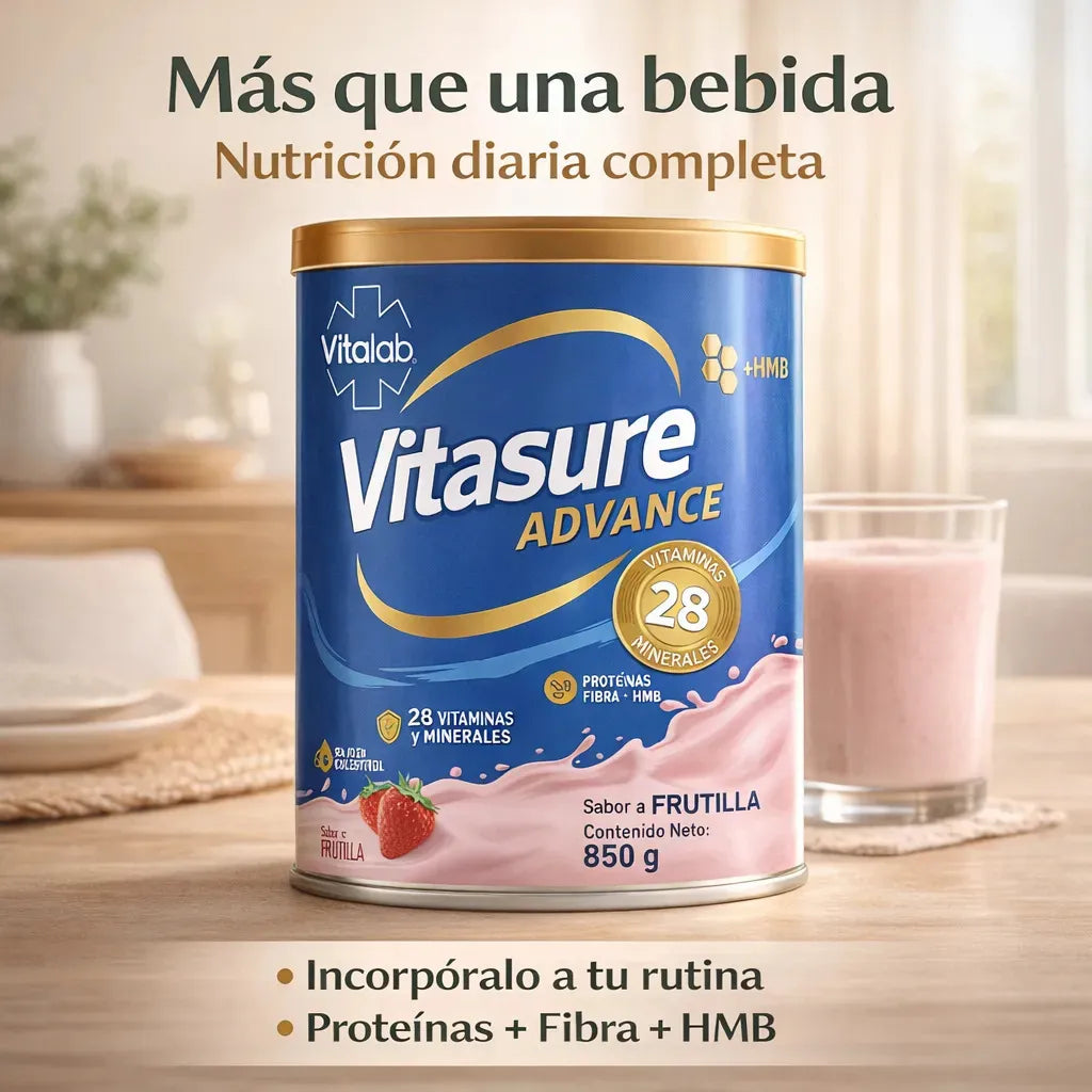 VITASURE ADVANCE FRUTILLA 850 GR.