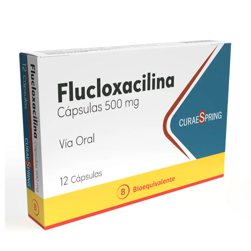 FLUCLOXACILINA 500mg Caps. x 12