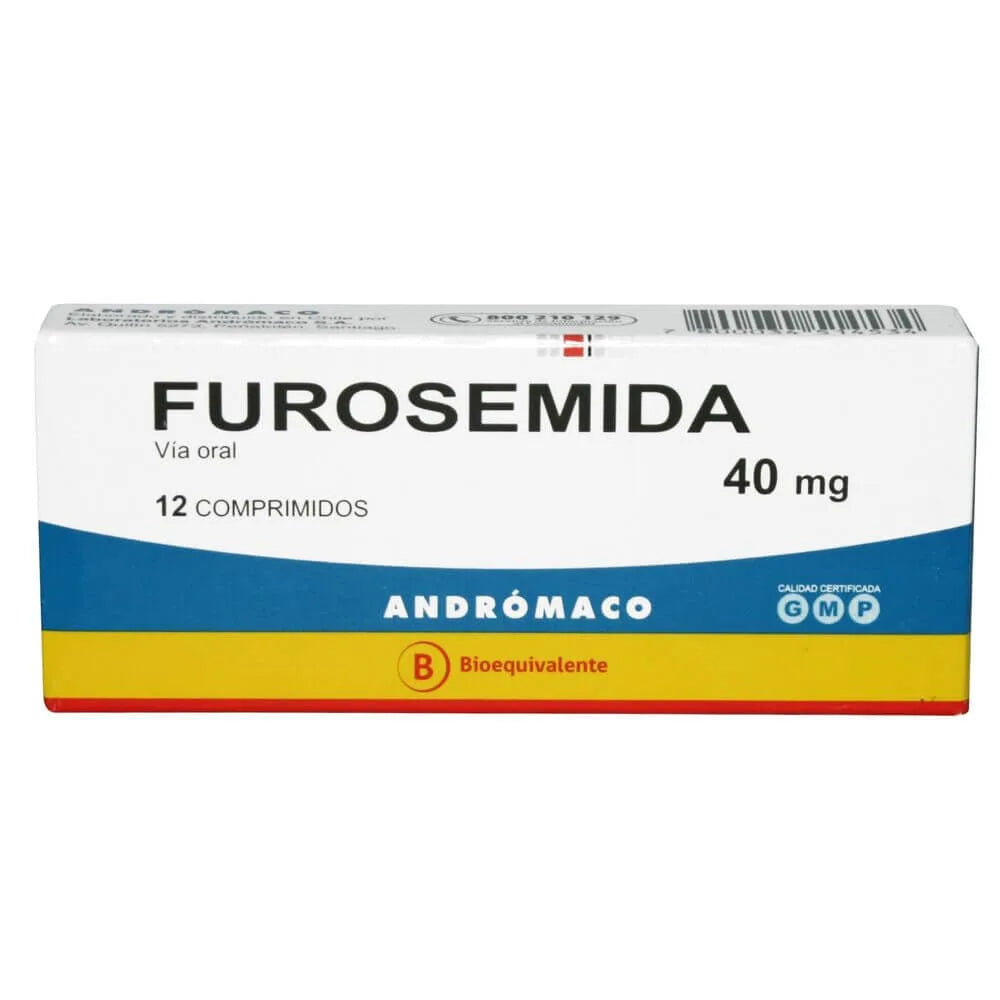 FUROSEMIDA 40mg Comp. x 12