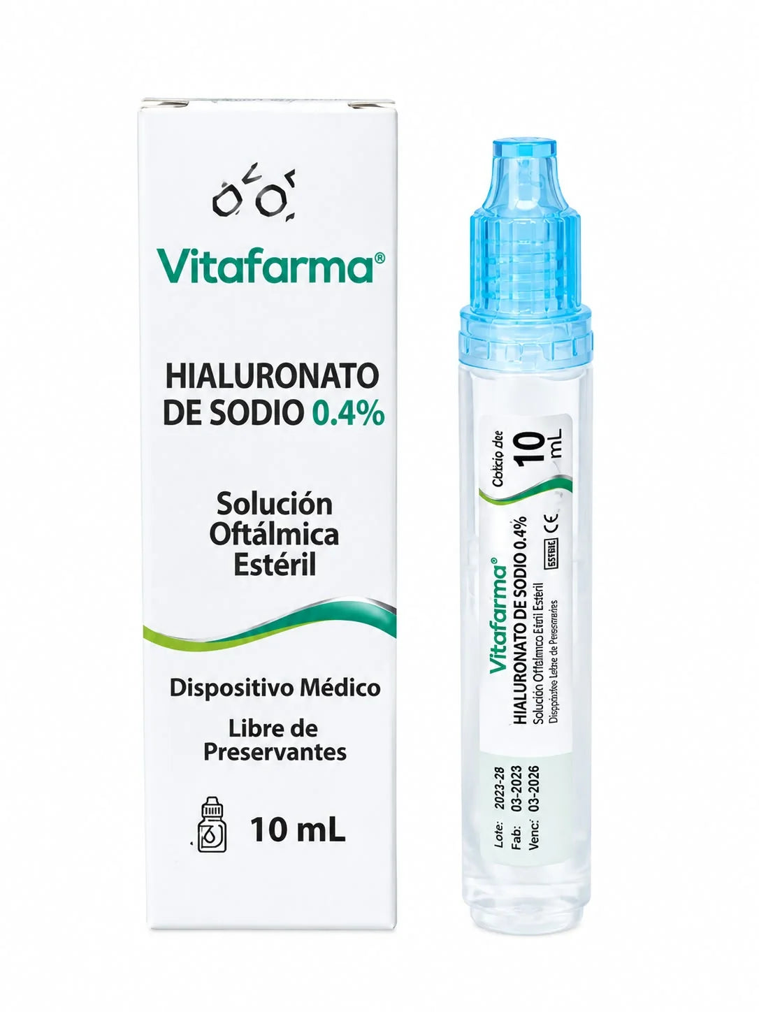 HIALURONATO DE SODIO 0.4% Sol. Oft. x 10ml