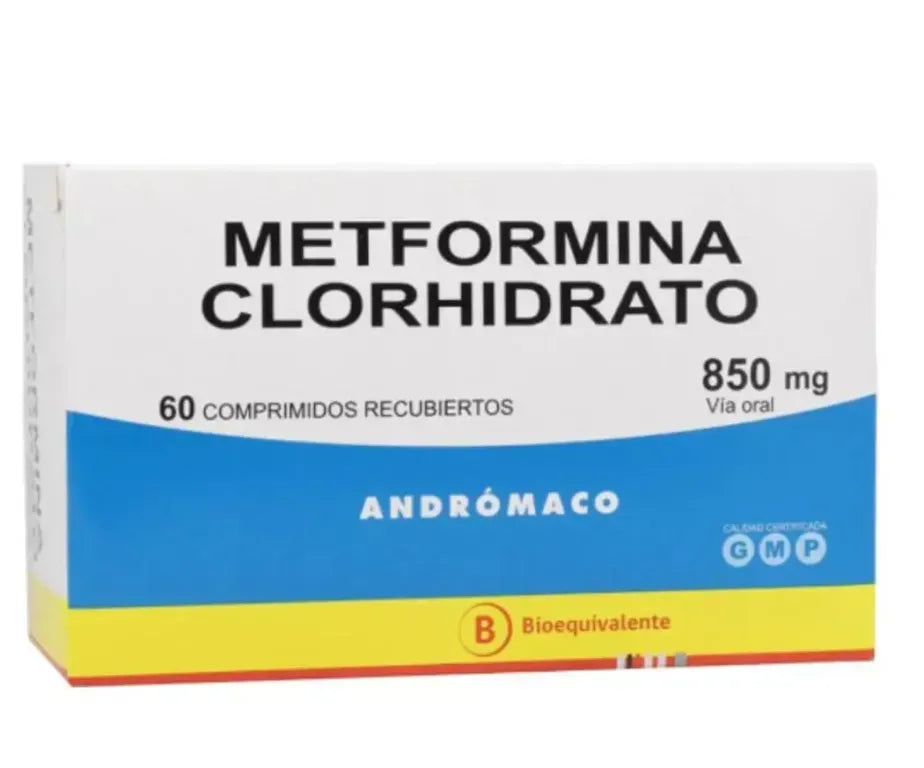 METFORMINA 850mg Comp. Rec. x 60