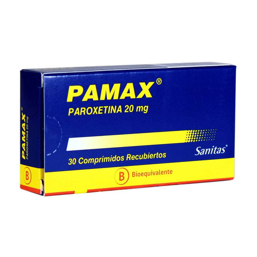 PAMAX 20mg Comp. Rec. x 30