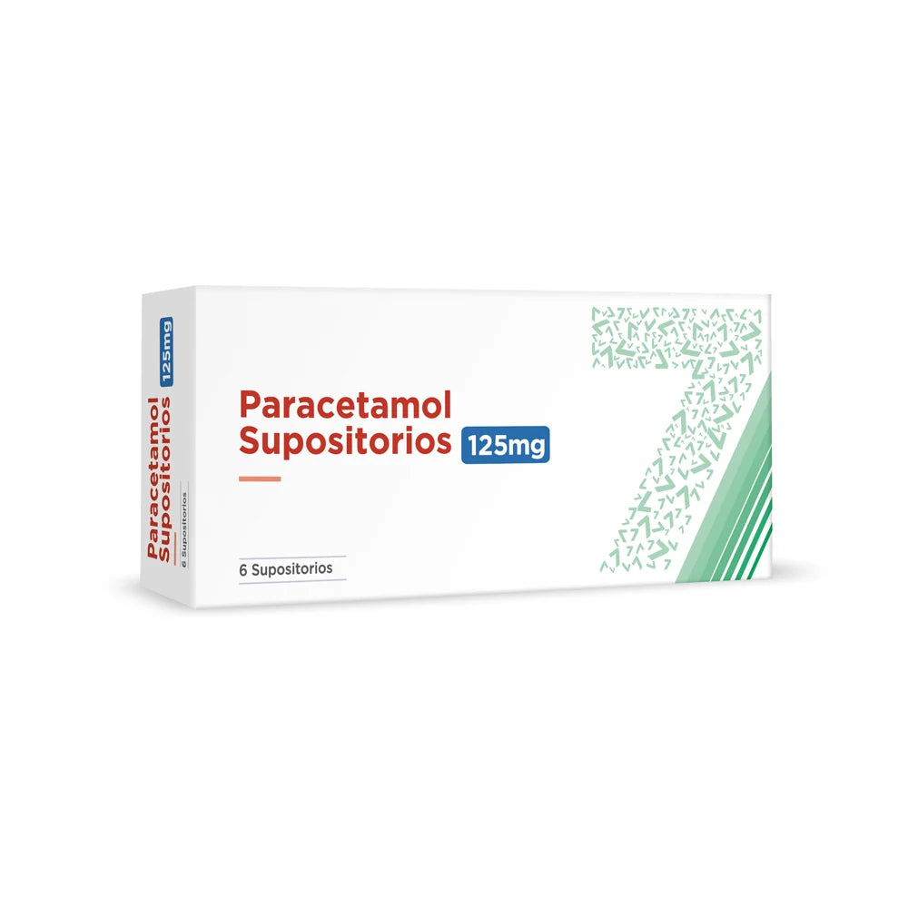 PARACETAMOL Inf. 125mg Sup. x 6