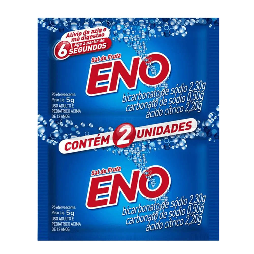 SAL DE FRUTA ENO Sobres x 5g Natural x2