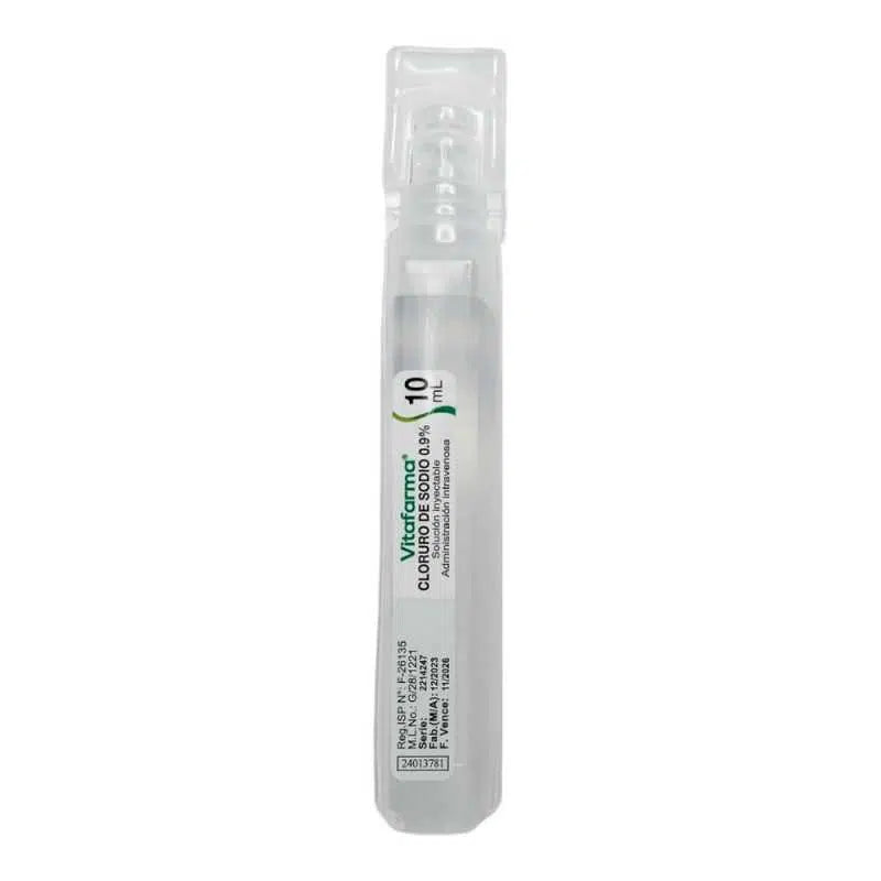SUERO FISIOLOGICO 0,9% 10 ML X 1 AMP